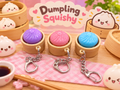 Kawaii LED Light-Up Dumpling Squishy Keychains (Pack Of 2) Random 1