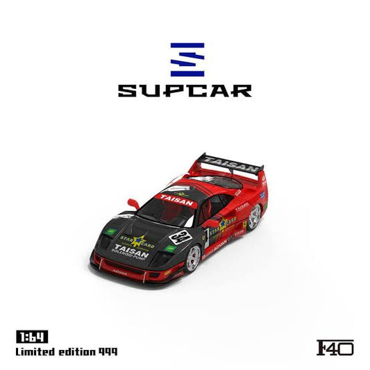 SUPERCAR 1:64 Taisan Star Card Ferrari F40 JGTC 1995 #34