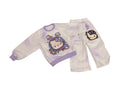 Lavender Tie-Dye Hello Kitty Girls' Sweatshirt and Wide-Leg Pants Set