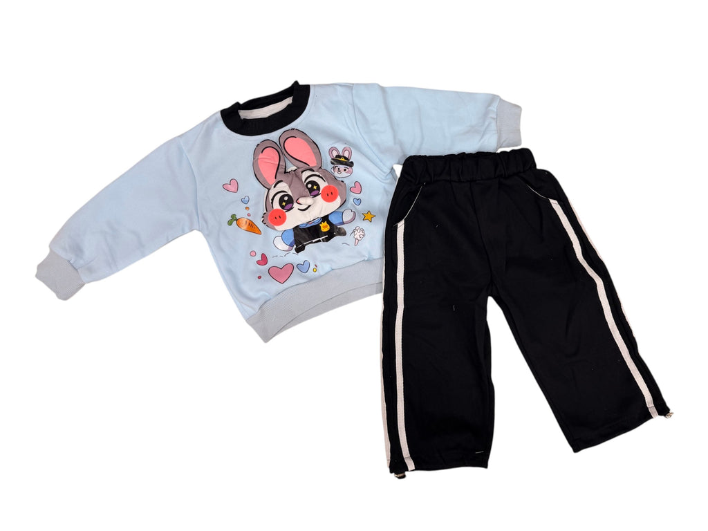 Judy Hopps Graphic Sweatshirt and Track Pants Co-ord Set