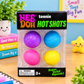 Schylling NeeDoh Teenie Hot Shots 4-Pack (Pack Of 2)