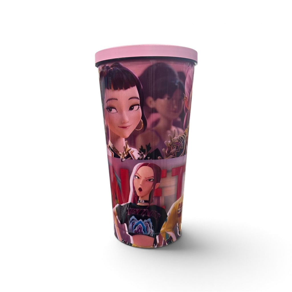 K-Pop 700ml Stainless Steel Tumbler Sipper Water Bottle With Straw