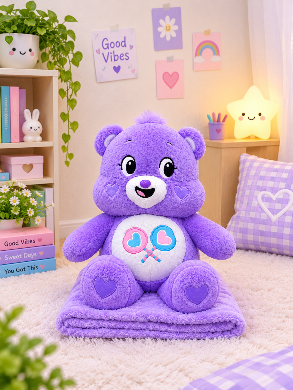 Sweet & Snuggly Collection –  Plush with Warm Blanket