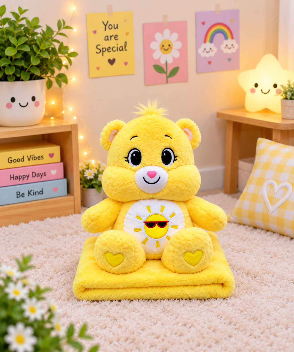 Sweet & Snuggly Collection –  Plush with Warm Blanket