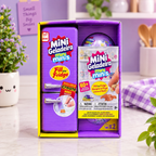 Mini Brands Fill The Fridge Series 1 Playset (Including a Mini Refrigerator and Surprise Capsules).