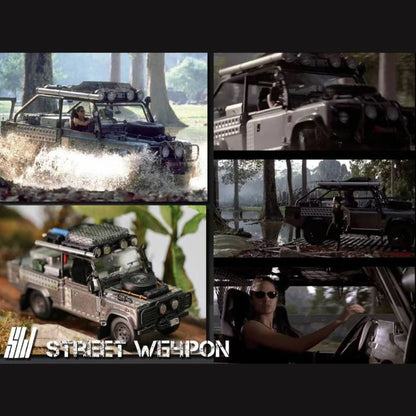 Street Weapon Land Rover Defender Pick Up Tomb Raider Movie Version
