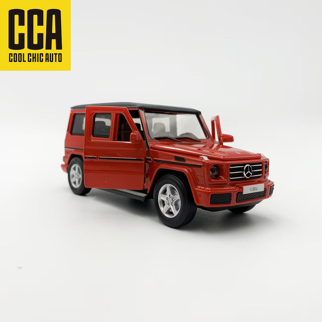 Mercedes-Benz G350 Red SUV Diecast Model front View Cocoland Toys
