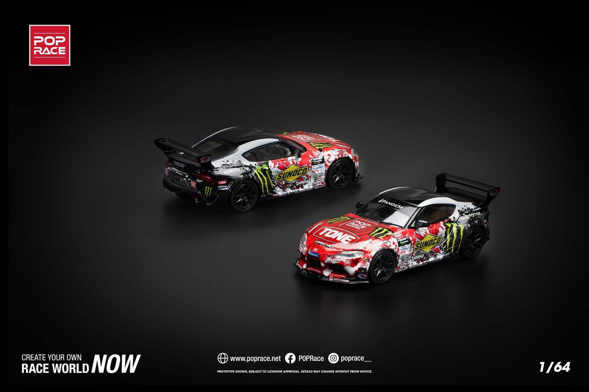 Pop Race Pandem GR Supra D1GP 2024 Daigo Saito