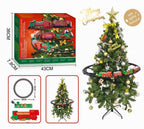 Christmas Claus Sleigh Train Electric Xmas Rail Train Toys