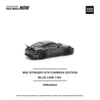 POP RACE 992 Stinger GTR Carbon Edition Blue Line - PR640254