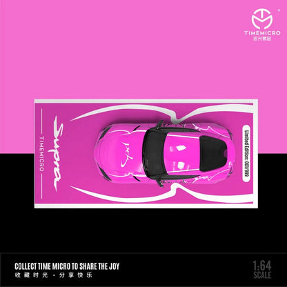 TimeMicro 1:64 Toyota A90 Pink Girl Livery