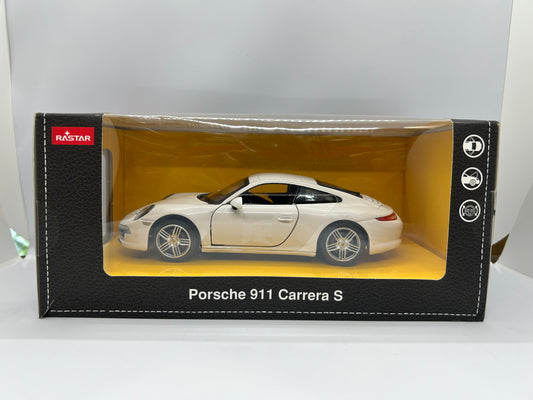 Rastar 1/24 Scale Diecast Model Car - Porsche 911 Carrera