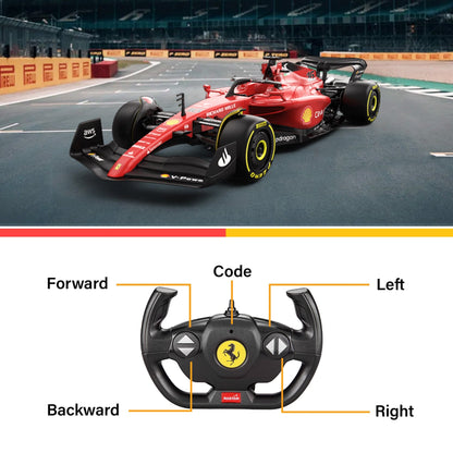 Rastar R/C 1:12 Ferrari F1-75 Remote Control (Official Licensed Product)