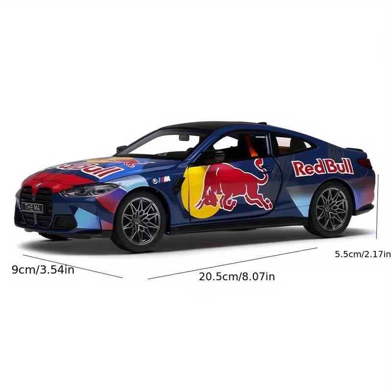 CCA (Cool Chic Auto) 1:24 Scale Diecast Model BMW M4 DTM Red Bull Livery