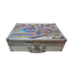 Beyblade game set with a launch handle and portable box