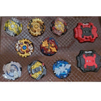 Beyblade game set with a launch handle and portable box