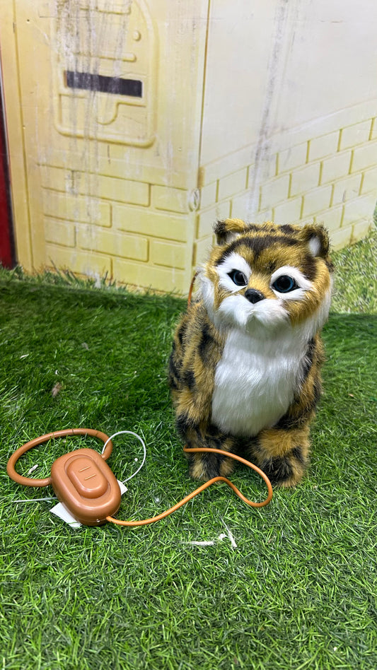 Interactive Soft Plush Musical Cat with Realistic Meow Sound