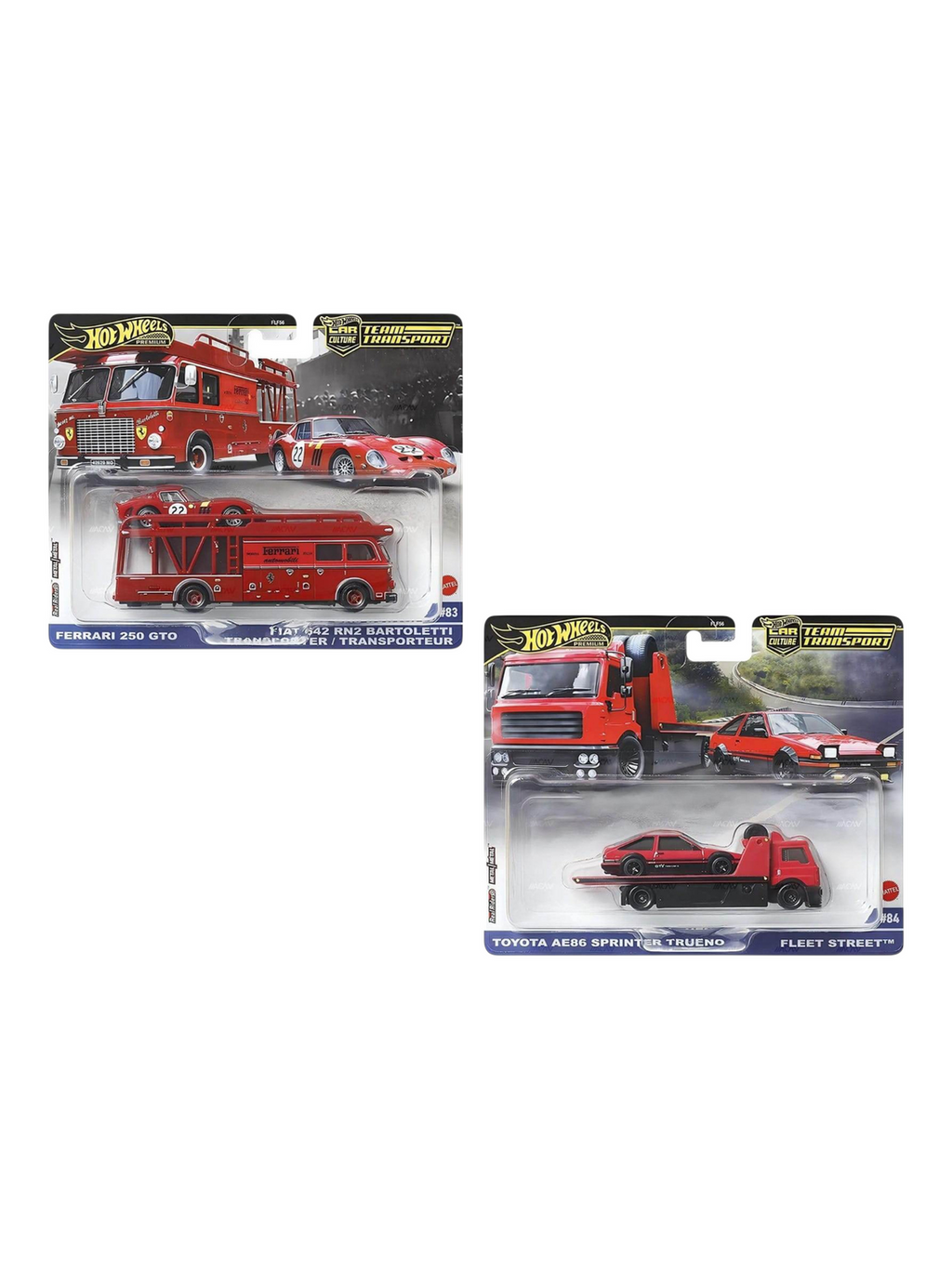 HotWheels 1:64 Scale Car Culture Team Transport Imported Combo
