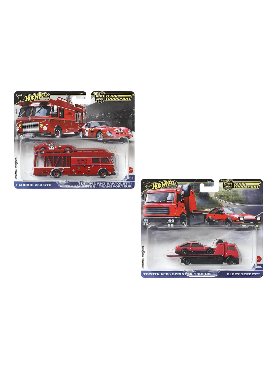 HotWheels 1:64 Scale Car Culture Team Transport Imported Combo