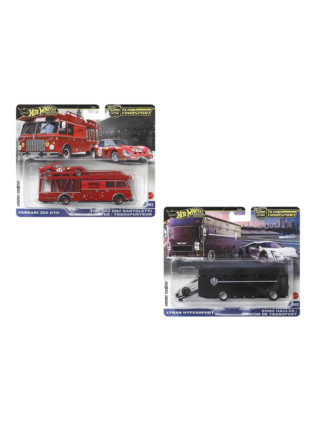 HotWheels 1:64 Scale Car Culture Team Transport Imported Combo