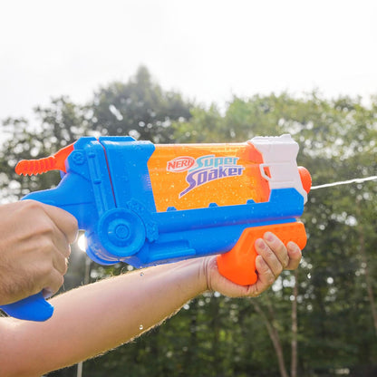 Nerf Super Soaker Flip Fill Water Blaster Large 890ml Water Tank - Pichkari for Outdoor Water Games