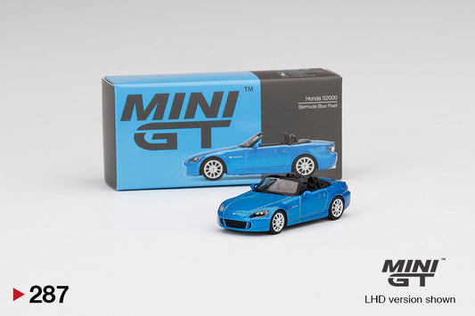 MINI GT Honda S2000 Bermuda Blue Pearl