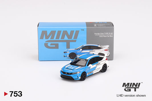Honda Civic TYPE R 2023 Pace Car Blue