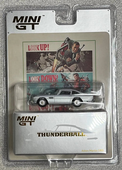 Mini GT #901: Aston Martin DB5 “Thunderball”- Blister Pack