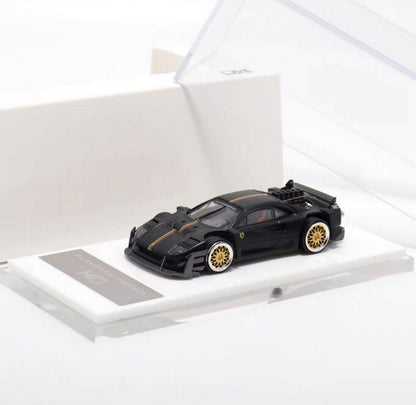 Autobots 1/64 Scale Ferrari F40 Yasid Concept Black DieCast Car Model Toy Gift