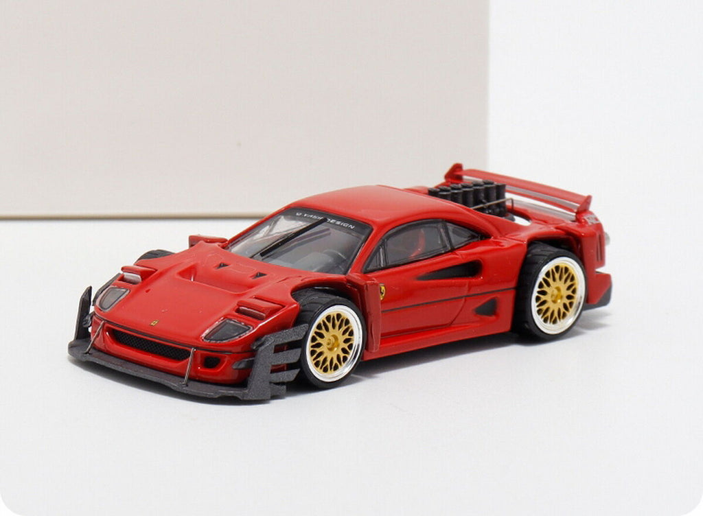 Autobots 1/64 Scale Ferrari F40 Yasid Concept Red DieCast Car Model Toy Gift