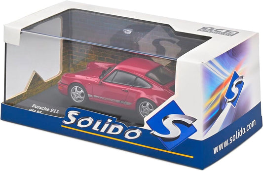 Solido: Porsche 964 RS Red 1992 Die-Cast Scale Model (1:43)