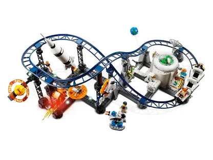 LEGO Creator Space Roller Coaster 31142 Building Toy Set for Ages 9+; A Roller Coaster, Drop Tower and Carousel