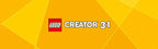 LEGO Creator Space Roller Coaster 31142 Building Toy Set for Ages 9+; A Roller Coaster, Drop Tower and Carousel