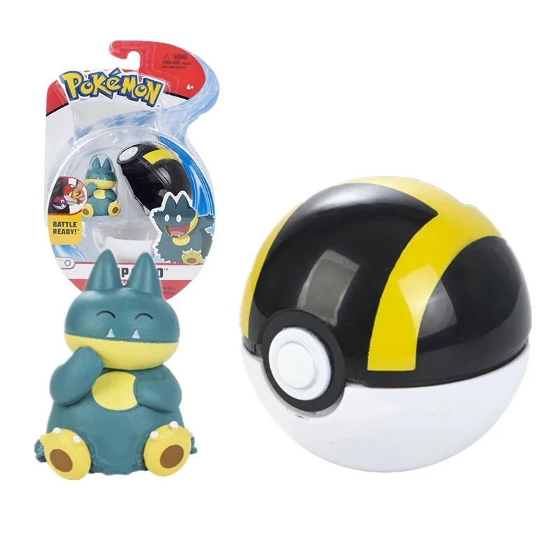 Pokémon Clip 'N' Go Munchlax With Great Ball Set