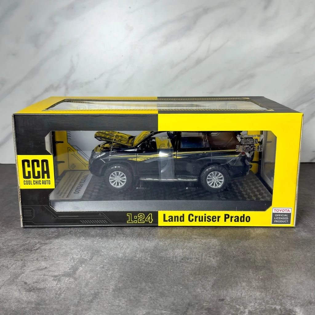 "Cool Chic Auto" (CCA) and Officially Licensed by Toyota 1:24 Scale Die-Cast Toyota Land Cruiser Prado