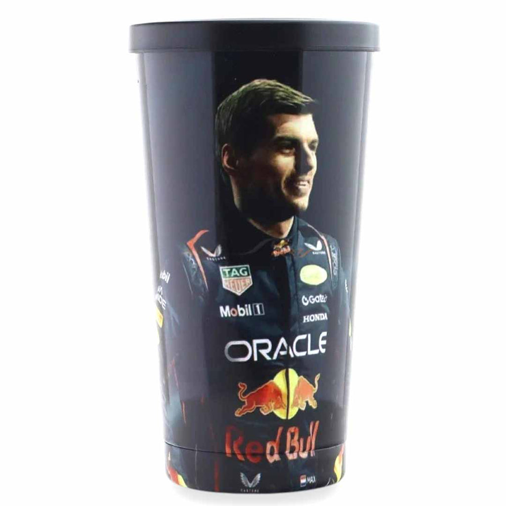 Max Verstappen Red Bull F1 Inspired Premium Tumbler Cup with Lid (500ml)