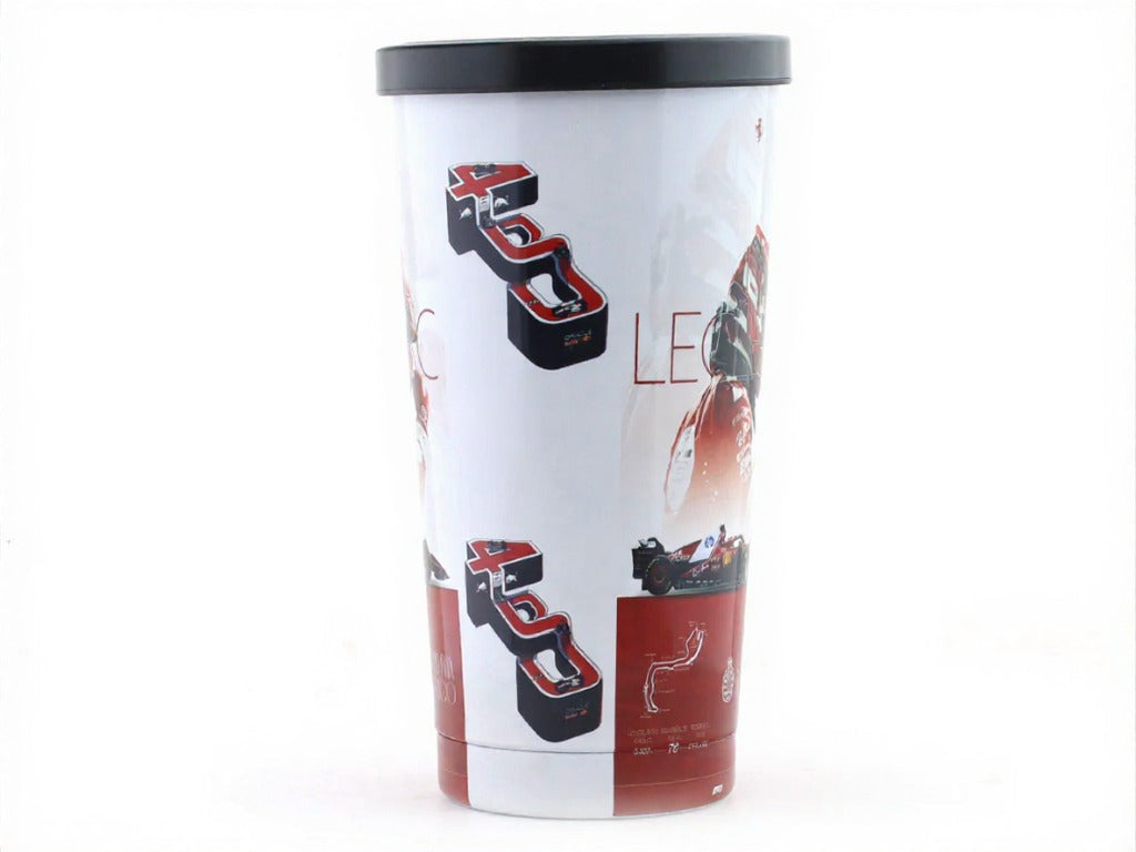 Charles Leclerc Monaco Grand Prix F1 Inspired Premium Tumbler Cup with Lid (500ml)
