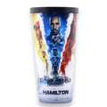 Lewis Hamilton F1 Racing Tribute Tumbler Cup with Lid 500ml – Formula 1