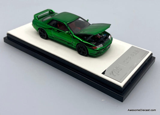 Nissan Skyline GT-R R32 Green TPC 1:64 Scale