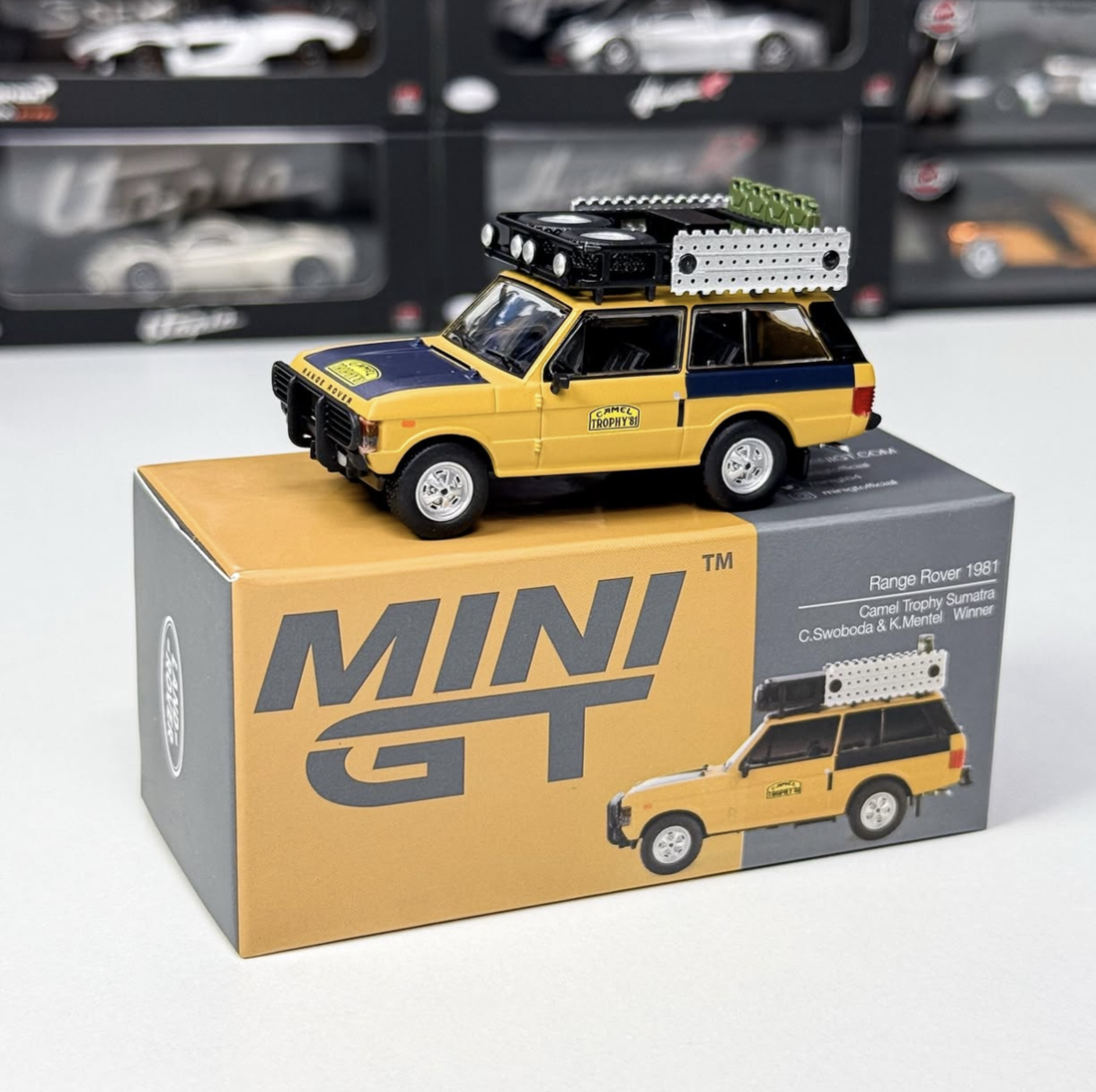 Range Rover Camel Trophy 1981 diecast model Cocoland Toys