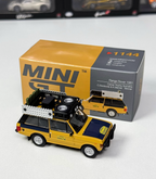 MINI GT Range Rover 1981 Camel Trophy Sumatra C.Swoboda & K.Mentel Winner #1144