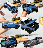 Trends Hobby 1/64 Toyota Land Cruiser Heritage Blue