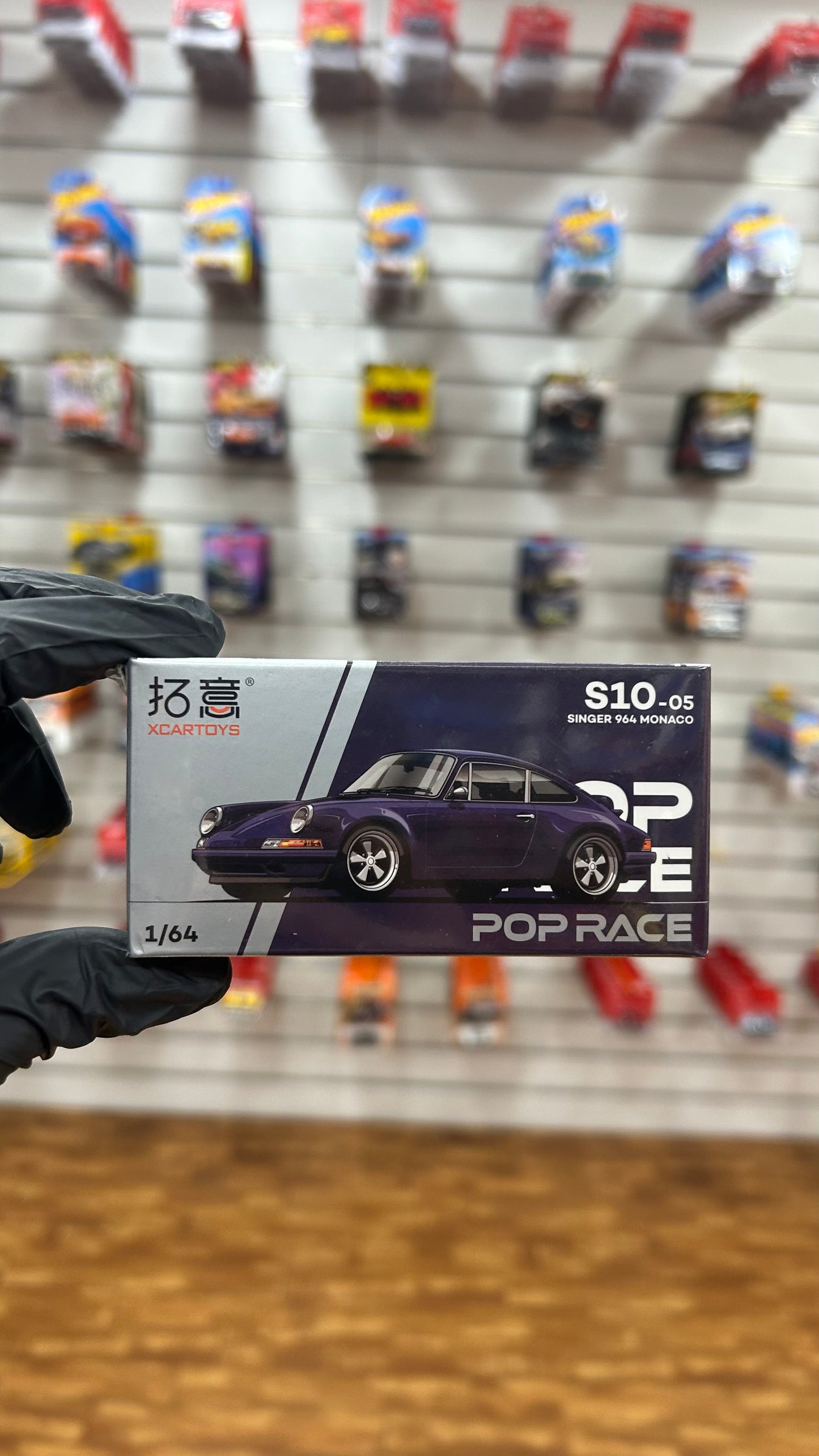 Pop Race 1:64 Scale Porsche Singer 964 Monaco