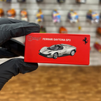 Burago Ferrari Daytona Red White Die Cast