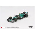 MINI GT #1113: Aston Martin AMR24 #14 Fernando Alonso F1 2024