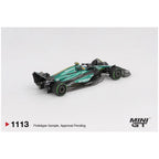 MINI GT #1113: Aston Martin AMR24 #14 Fernando Alonso F1 2024