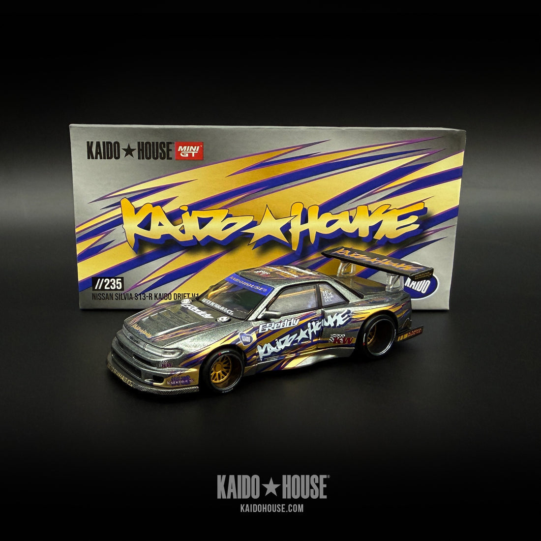 Kaido House #235 Nissan Silvia S13-R KAIDO DRIFT V1 Cocoland Toys