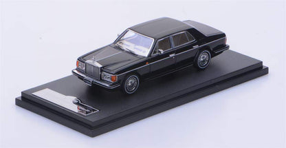 GFCC 1:64 1994 Rolls-Royce Silver Spur, Beltline in BLACK&BLUE  Diecast Model