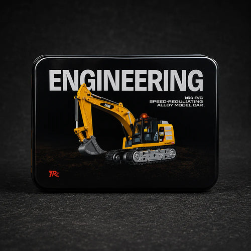 1:64 remote control excavator with retail storage case Cocoland Toys