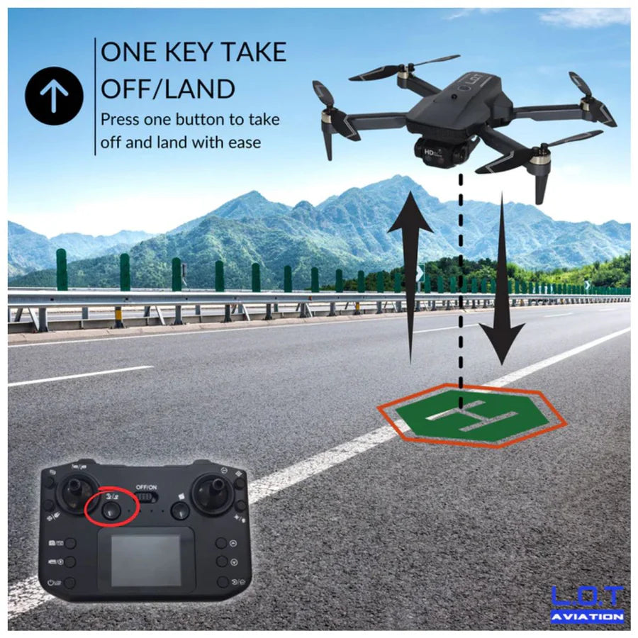 IRIS BLDC drone demonstrating one-key take-off and landing Cocoland Toys